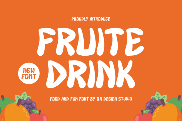 A Practical Review of the Fruite Drink Font