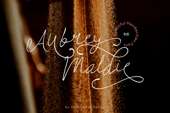 Aubrey Maldie: The Editorial Handwritten Font for Authentic Design