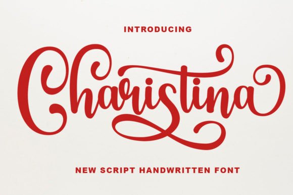 Charistina: A Modern Calligraphy Font for Editorial Design