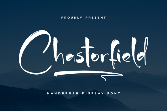 Chastorfield: A Modern Script Font for Makers and Creators