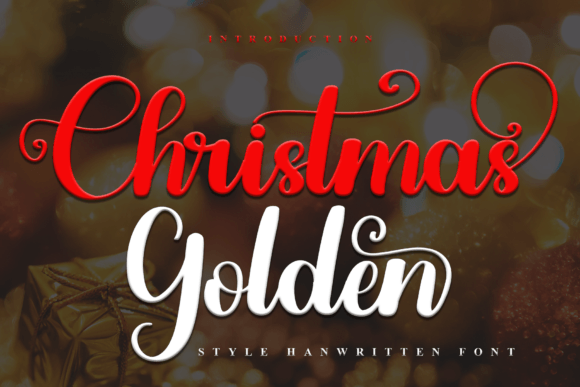 Christmas Golden Font: A Holiday Brand Upgrade Story