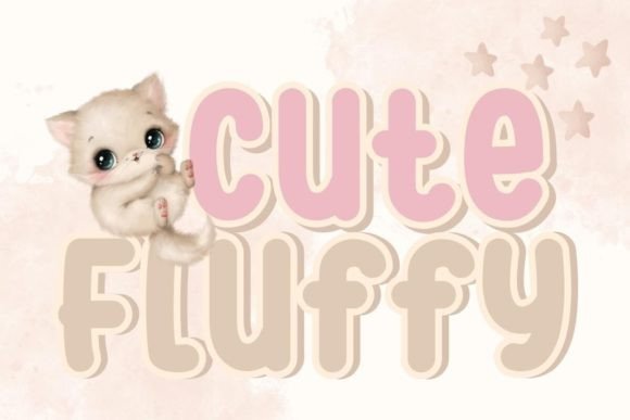 Cute Fluffy Font for Your Brand's Unique Voice