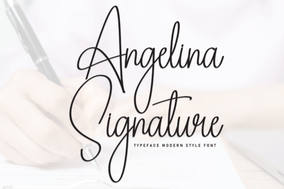 Elevate Your Brand with Angelina Signature Font