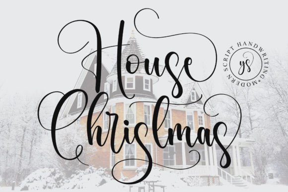 Elevate Your Brand with House Christmas Font