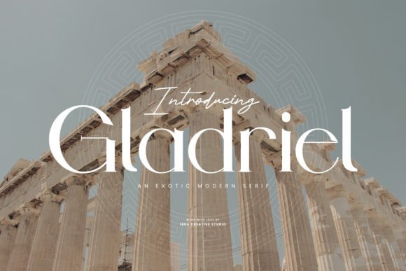 Gladriel: A Modern Serif Font for Exquisite Branding