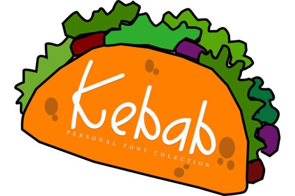Kebab Font: The Handwritten Touch for Your Crafted Products
