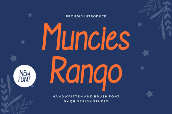 Muncies Rango Font: A Handwritten Gem for Craft Products