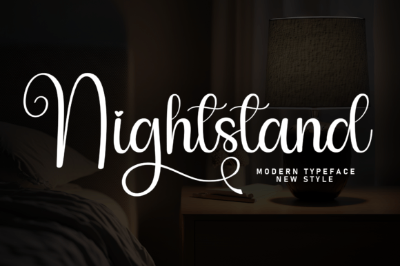 Nightstand: A Charming Handwritten Font for Web Design