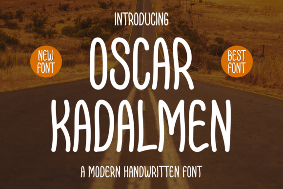 Oscar Kadalmen: A Friendly Script Font for Digital Branding