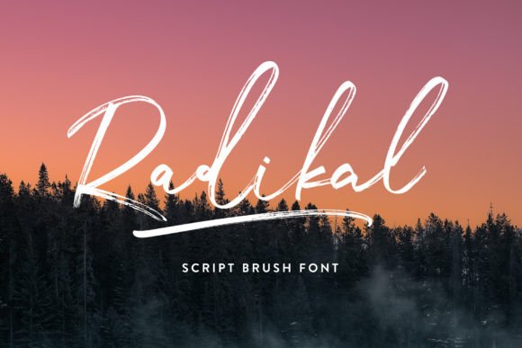 Radikal: A Versatile Script Font for Editorial Design