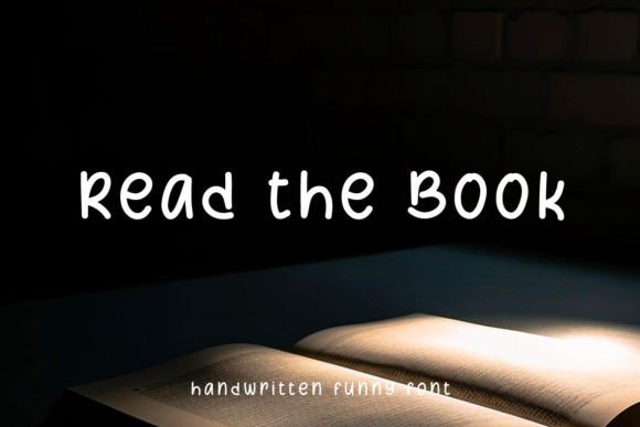 Read the Book: A Quirky Font for Creative Branding
