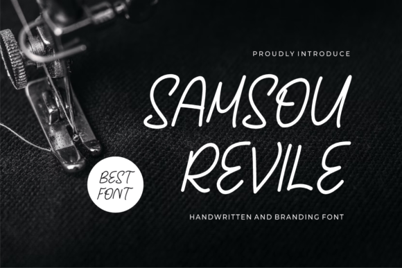 Samsou Revile Font: The Editorial Designer’s Touch of Grace