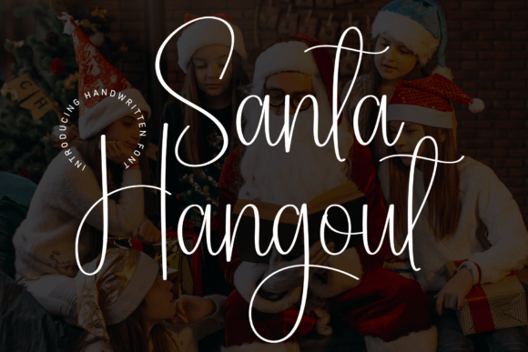 Santa Hangout Font: A Timeless Handwritten Typeface for Branding