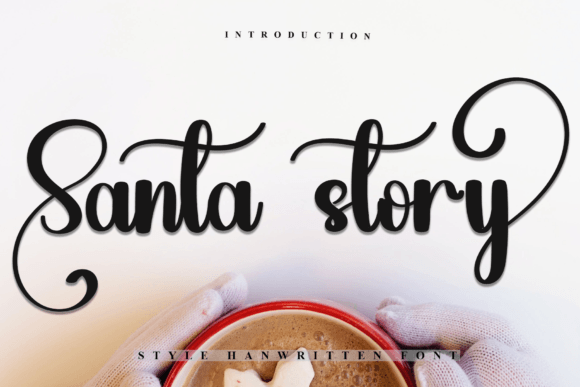 Santa Story: A Script Font That Evokes Warm, Personal Tales