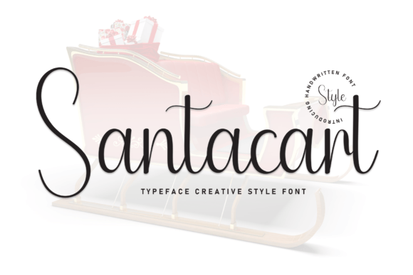 Santacart Font: A Sweet & Friendly Handwritten Review