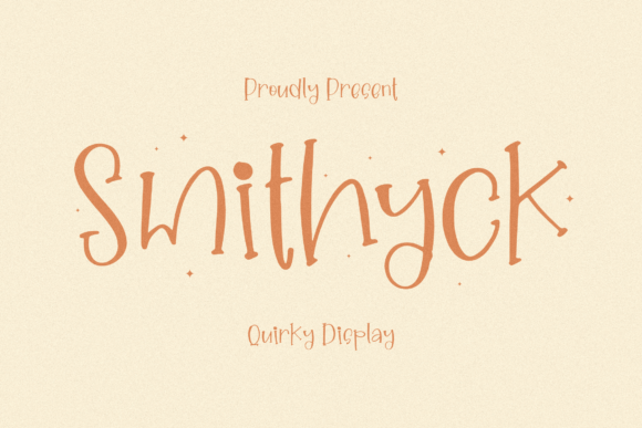 Smithyck: A Marketing Designer's Review of this Quirky Display Font