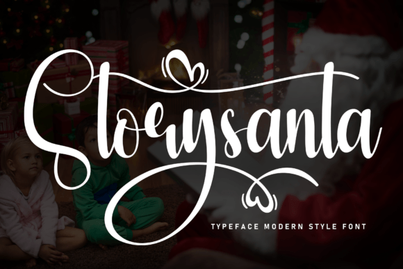 Storysanta: A Handwritten Font for Heartfelt Creations