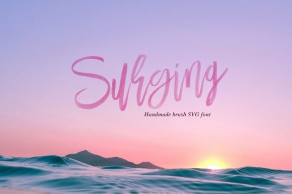 Surging: A Bold Script for Modern Design