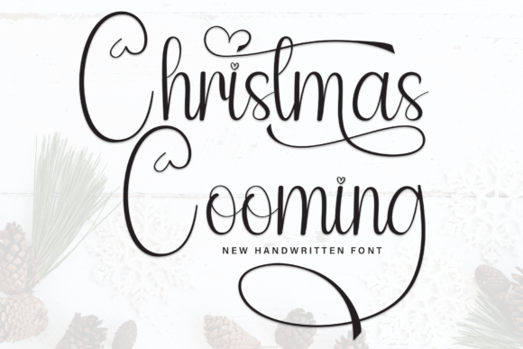 The Christmas Cooming Font: A Versatile Tool for Your Creative Projects