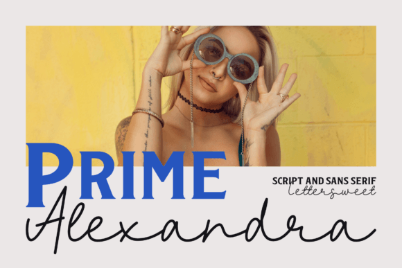 Transform Your Brand with Prime Alexandra: A Stylish Typeface